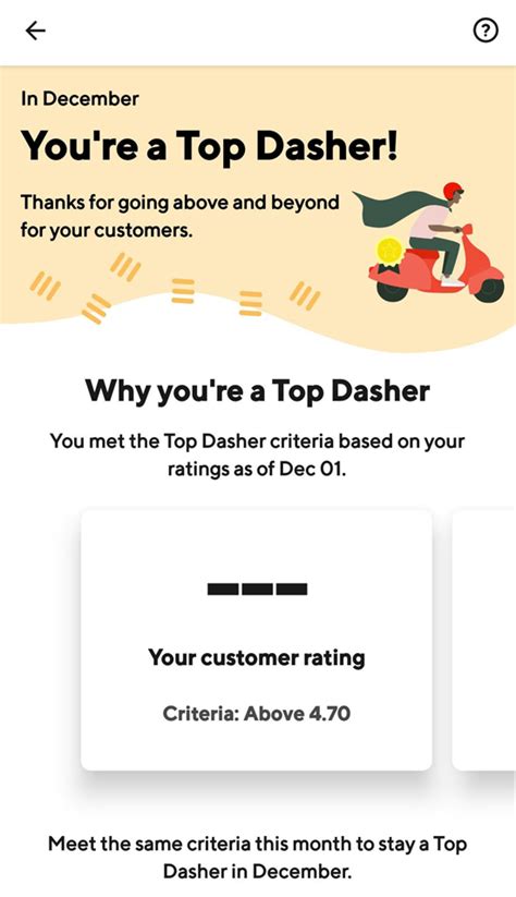 How to keep top dasher status. Things To Know About How to keep top dasher status. 